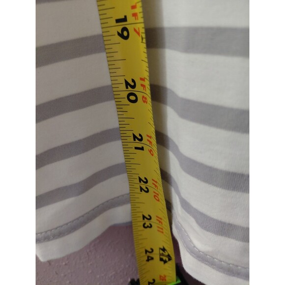 Saint James Stripe Boat Neckline 3/4 sleeve T-shirt Top Polyamide Size 4US - Picture 8 of 8